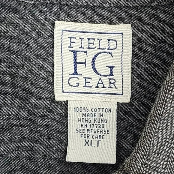 Field Gear 100% Cotton Button Down Men's T Shirt XLT - Picture 7 of 8
